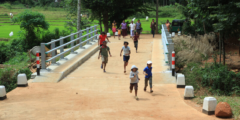 1.000+ Rural Bridges in Sri Lanka